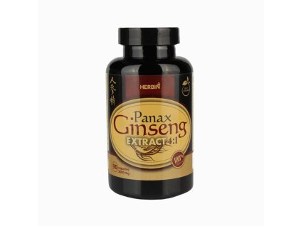 Ženšenový extrakt 500mg (Panax ginseng) - 90 kapsúl - HealthNA