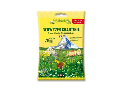 DOMACO Bylinné bonbóny – 20 bylín bez cukru 75 g – Green idea