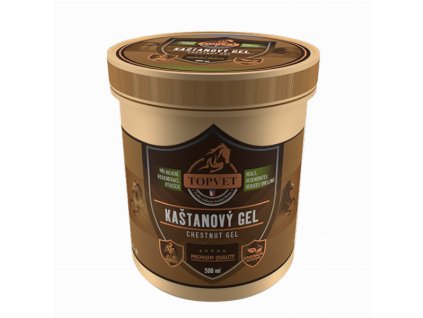 Gaštanový gél pre kone 500 ml - Green idea