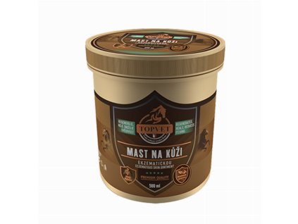 Masť na ekzémovú pokožku pre kone 500 ml – Green idea
