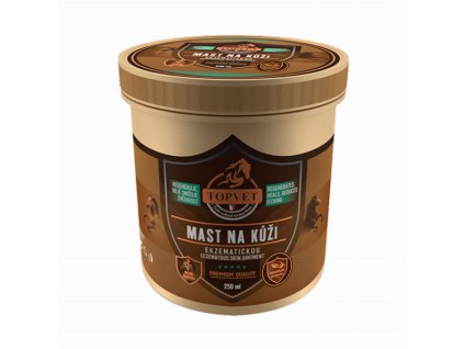 Masť na ekzémovú pokožku pre kone 250 ml – Green idea