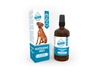 Rozčesávač srsti pre psy 100 ml – Green idea