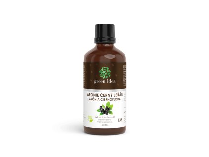 Arónia – čierna jarabina tinktúra – kvapky 50 ml – Green idea