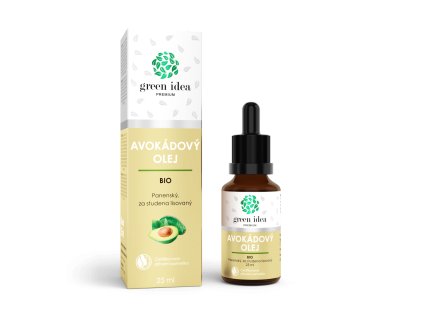 18716 avokadovy olej bio 25 ml green idea