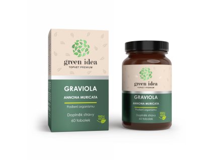 18734 graviola tobolky 60 ks green idea