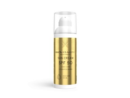 Opaľovací krém na tvár a telo SPF-50 - 50 ml - Biovitality