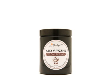 BIO telový peeling KÁVA v PYŽAME - 180 ml - Dr. Feelgood