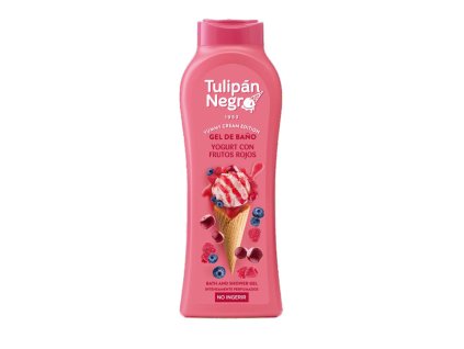 Tulipán Negro sprchový gél Yogurt Con Frutos Rojos 650ml