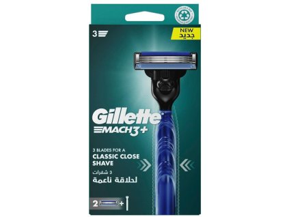 Gillette Mach3 strojček +2ks náhradná hlavica