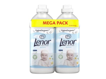 Lenor aviváž SENSITIVE duopack 2x1491 ml