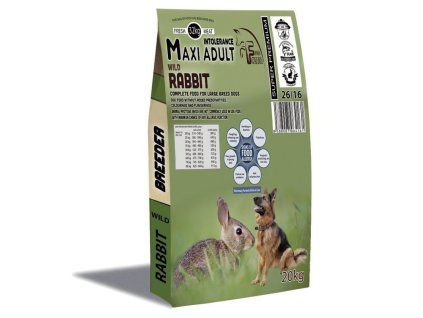 fresh farm rabbit adult medium maxi intolerance 20kg