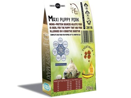 ffm puppy junior pork medium maxi intolerance