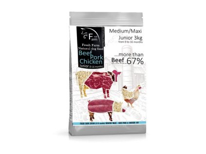 fresh farm junior 9 16 mediummaxi multiprotein 3kg