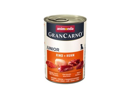 animonda grancarno original junior hovadzie a kura 400g