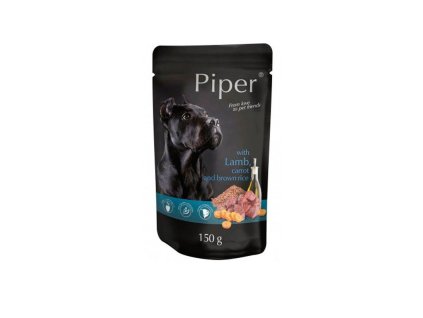 piper adult jahna s mrkvou a hnedou ryzou 150g