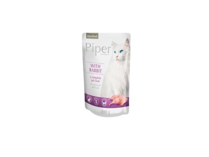 piper animals sterilised cat kralik 100g