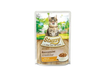 stuzzy cat chunks kuracie kusky v stave 85g