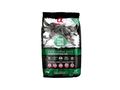alpha spirit the only one free range duck 12kg