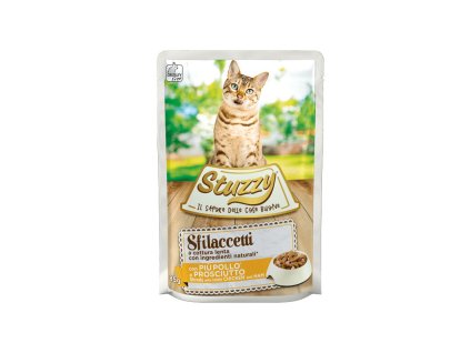 stuzzy cat shreds trhane kuracie maso so sunkou 85g