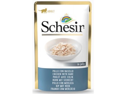 schesir cat kapsicka kuracie s morskou stukou 85g