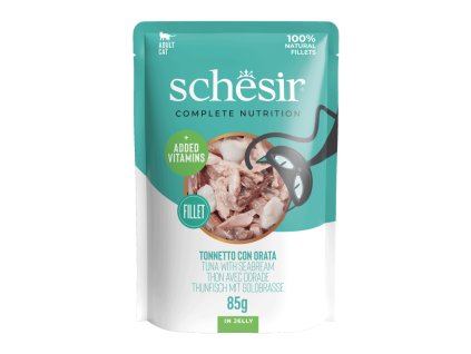 schesir jelly cat kapsicka tuniak s prazmou 85g