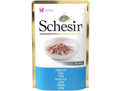 schesir cat kitten kapsicka tuniak 85g