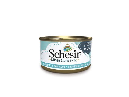 schesir kitten tuniak s aloe vera 85g
