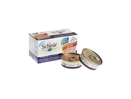 schesir multipack tuniak s hovadzim 6x50g