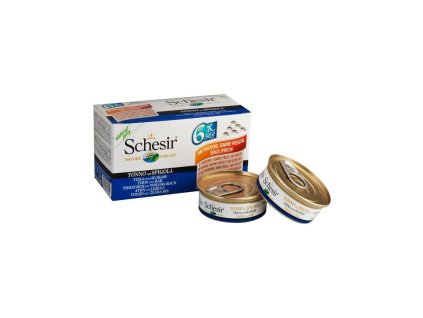 schesir multipack tuniak s morskym vlkom 6x50g