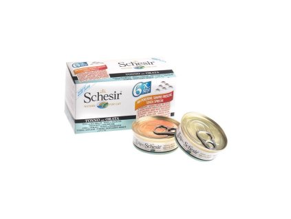schesir multipack tuniak s prazmou 6x50g
