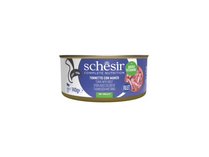 schesir jelly cat tuniak s hovaedzim 140g