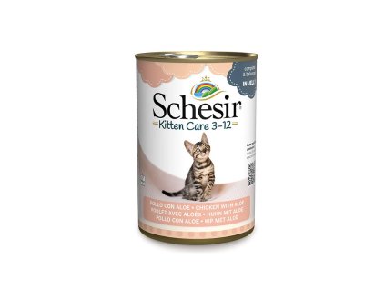 schesir kitten kuracie s aloe vera 140g