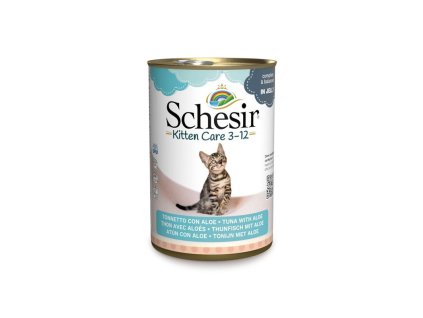schesir kitten tuniak s aloe vera 140g