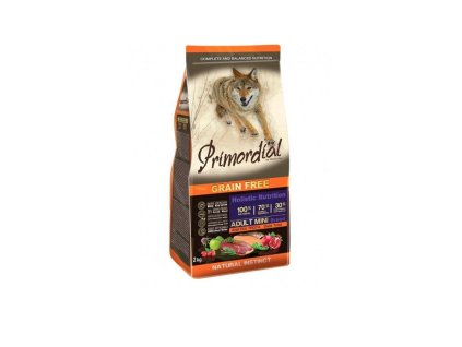 primordial gf adult mini pstruh s kacicou 2kg