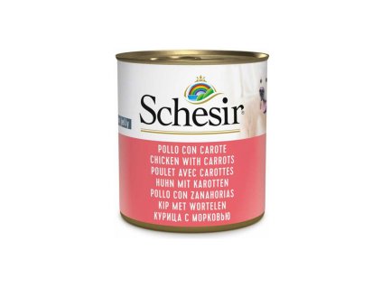 schesir dog kuracie s mrkvou 285g