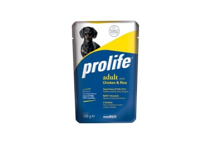 prolife adult mini kuracie s ryzou 100g