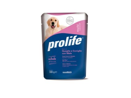 prolife adult prepelica a kralik s jablkom 300g