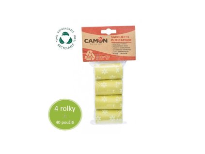 bio rozlozitelne sacky na exkrement zelene 4x10ks