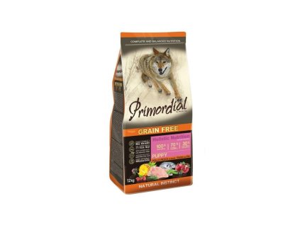 primordial gf puppy chicken seafish 12 kg