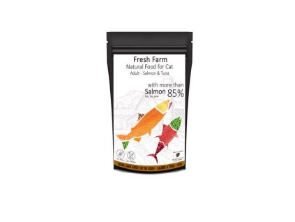 fresh farm no grain adult cat losos a tuniak 14kg