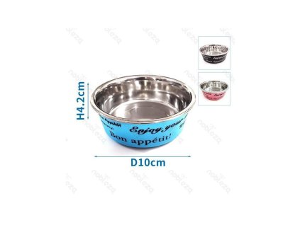 nerezova miska nobleza xs print dizajn