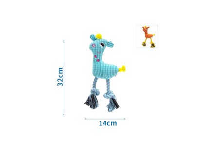 plysova hracka nobleza srnka s uzlom