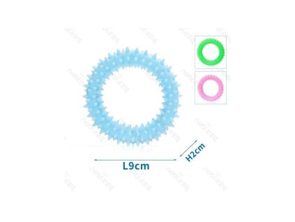 gumeny kruh s masazou dasien pre psa nobleza 9cm