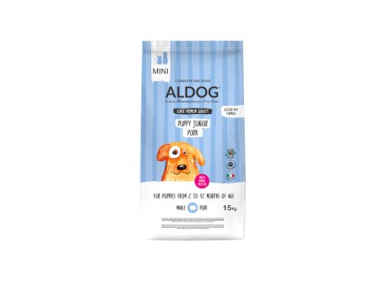 freedog puppyjunior mini pork and rice 15kg