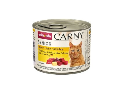 animonda carny senior hovadzie kuracie syr 200g