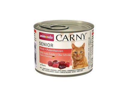 animonda carny senior hovadzie morcacie srdcia 200g