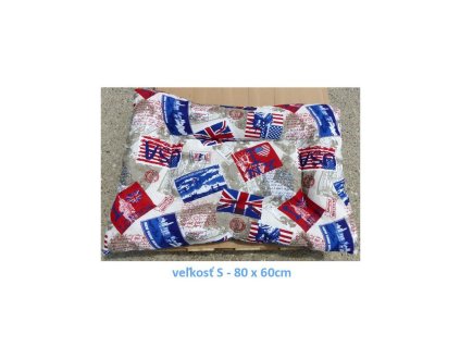 vankus pre zvierata vel xl nobleza london 110x80cm