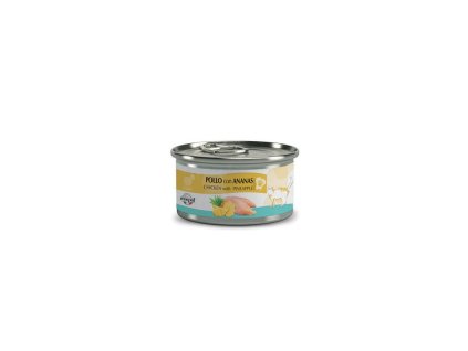 chef cat adult sterilized kuracie filety a ananas 80g
