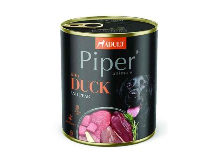 piper dog konzerva kacica s hruskou 800g