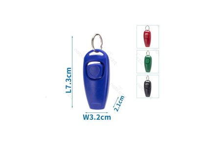 kliker na vycvik psa spolu s pistalkou nobleza